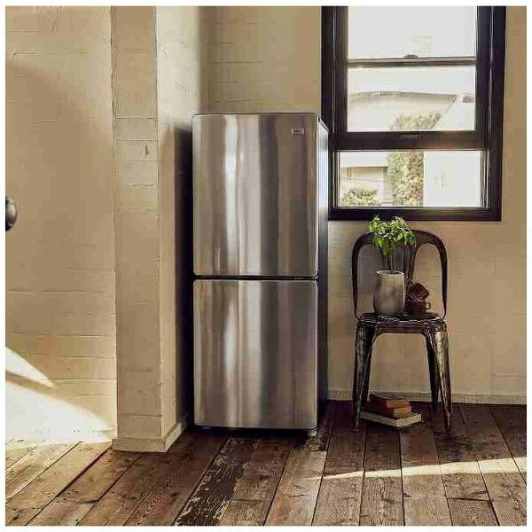 265C★冷蔵庫　小型　洗濯機　一人暮らし　シルバーセット　きれい　かっこいい